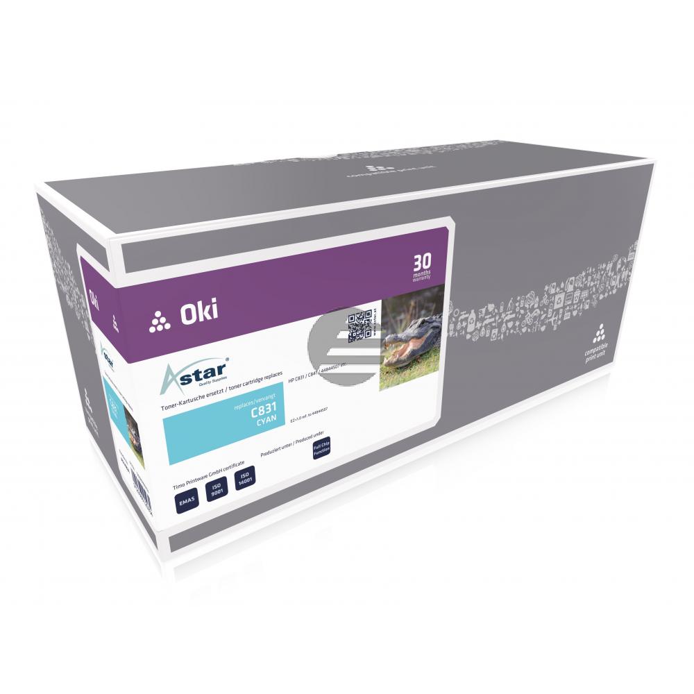 Astar Toner-Kit cyan (AS14831) ersetzt 44844507