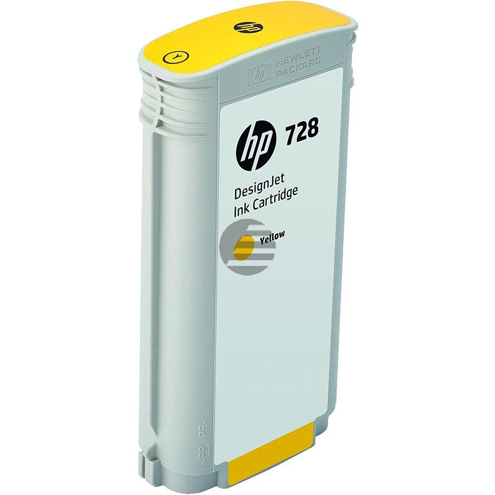 HP Tintenpatrone gelb HC plus (F9K15A, 728)