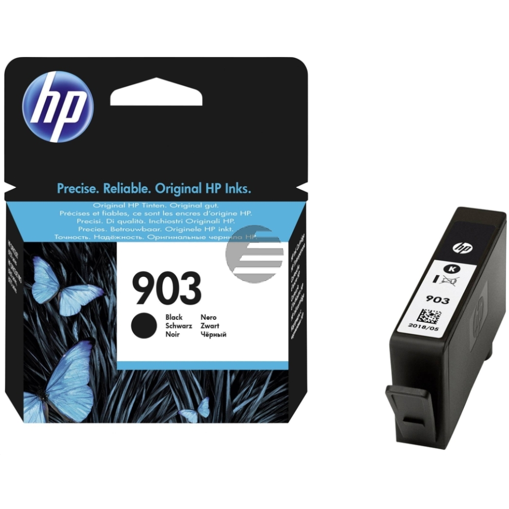 HP Tintenpatrone schwarz (T6L99AE, 903)