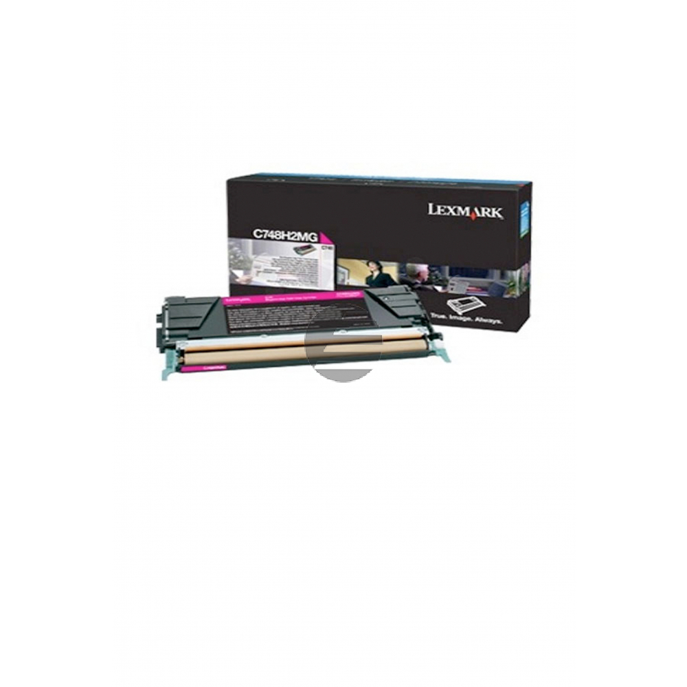 Lexmark Toner-Kit magenta HC (C748H2MG)