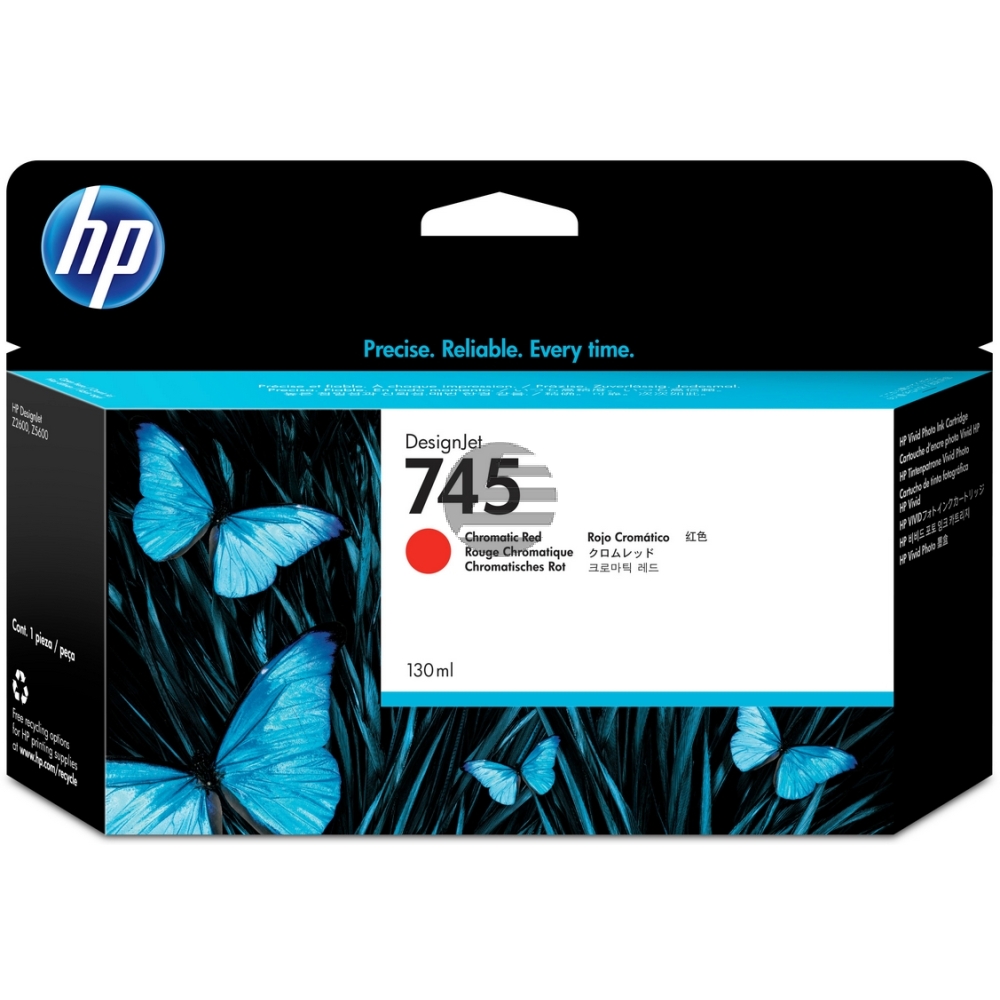 HP Tintendruckkopf chromatic rot (F9K00A, 745)