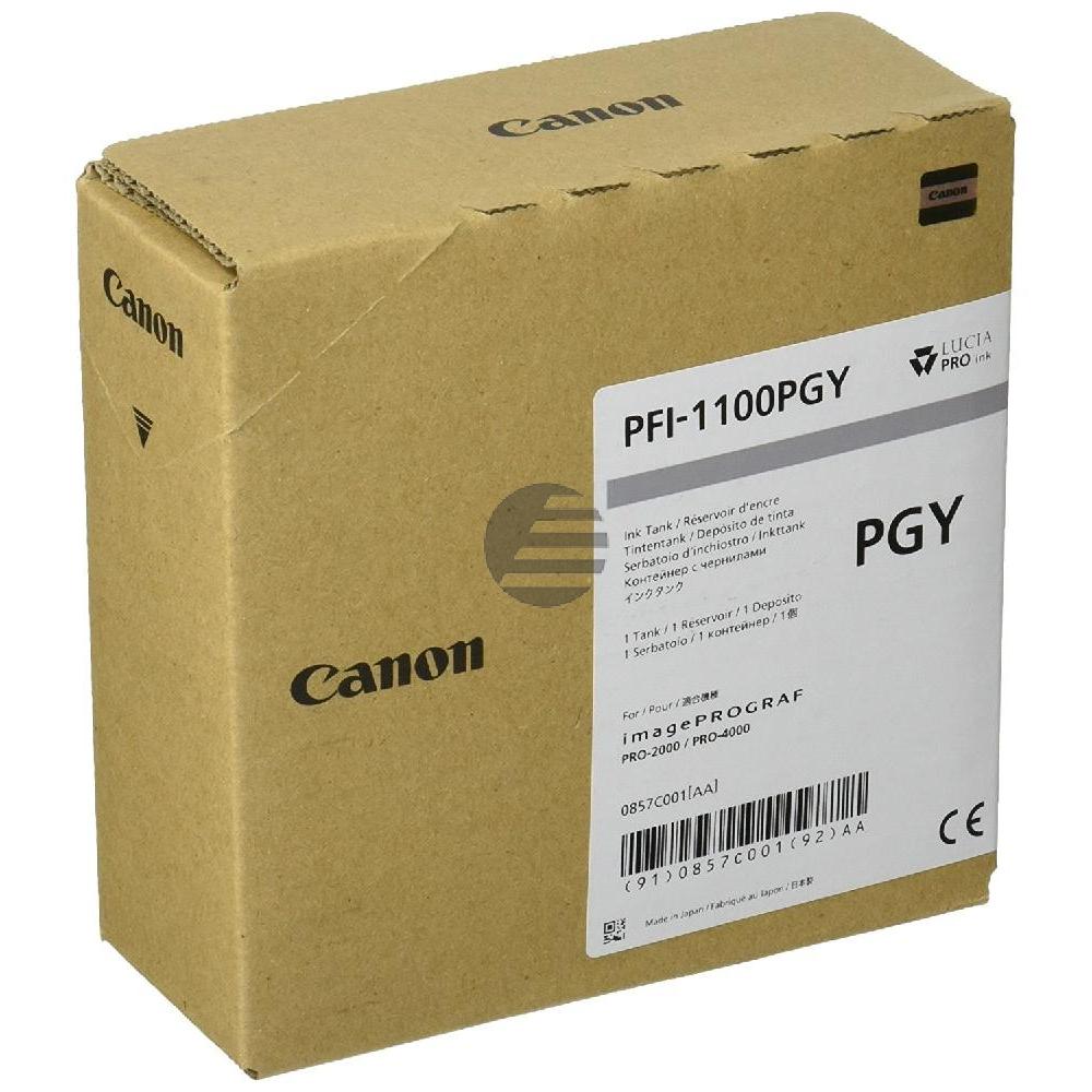 Canon Tintenpatrone photo grau (0857C001, PFI-1100PGY)