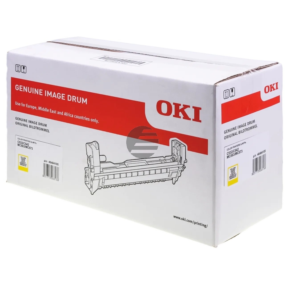 OKI Fotoleitertrommel gelb (46484105)