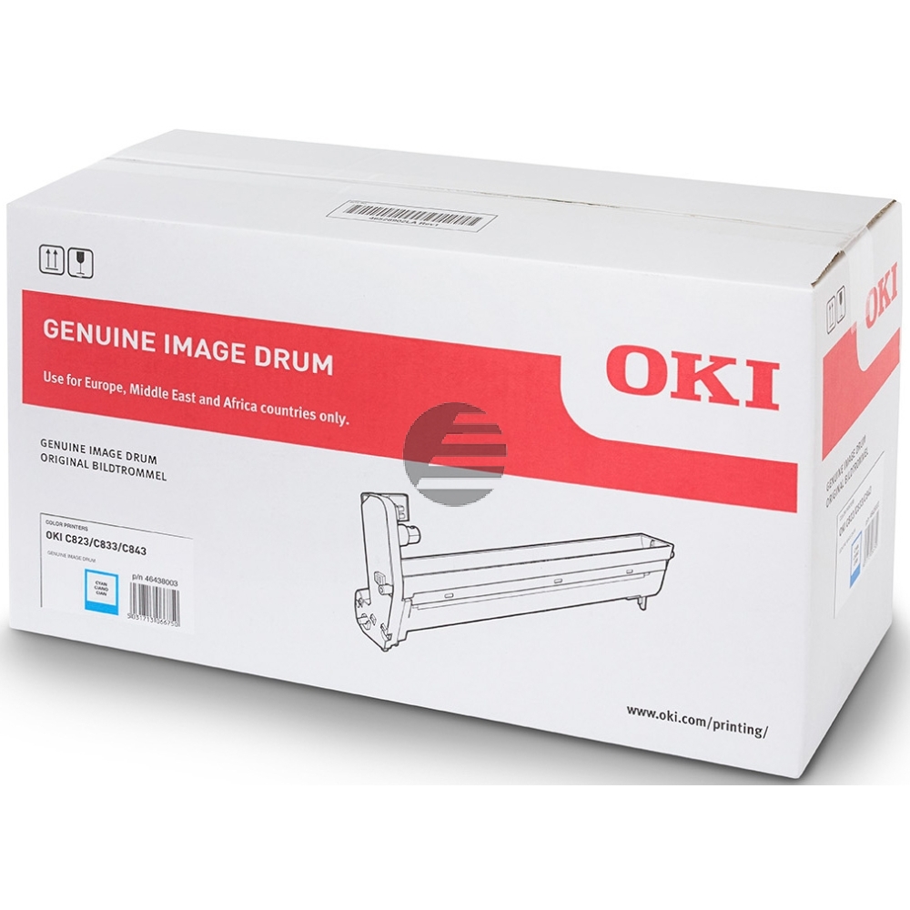 OKI Fotoleitertrommel cyan (46438003)