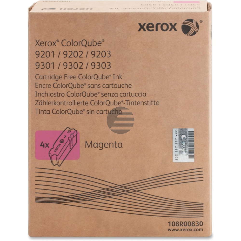 Xerox Colorstix 4 x magenta (108R00834)
