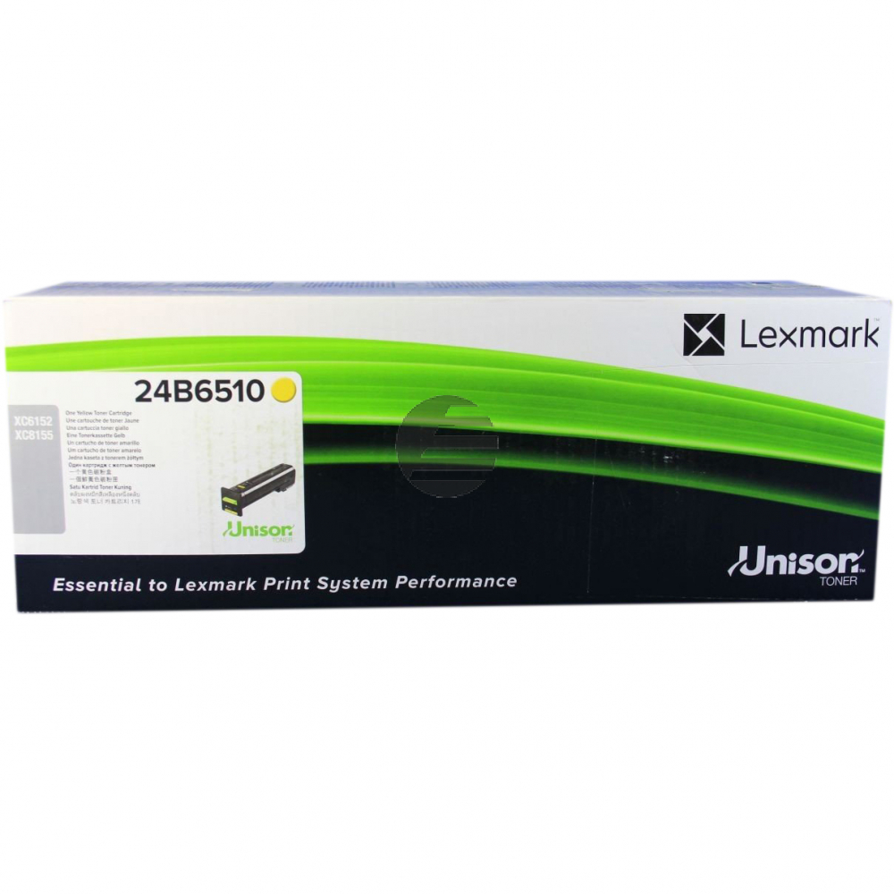Lexmark Toner-Kit gelb (24B6510)