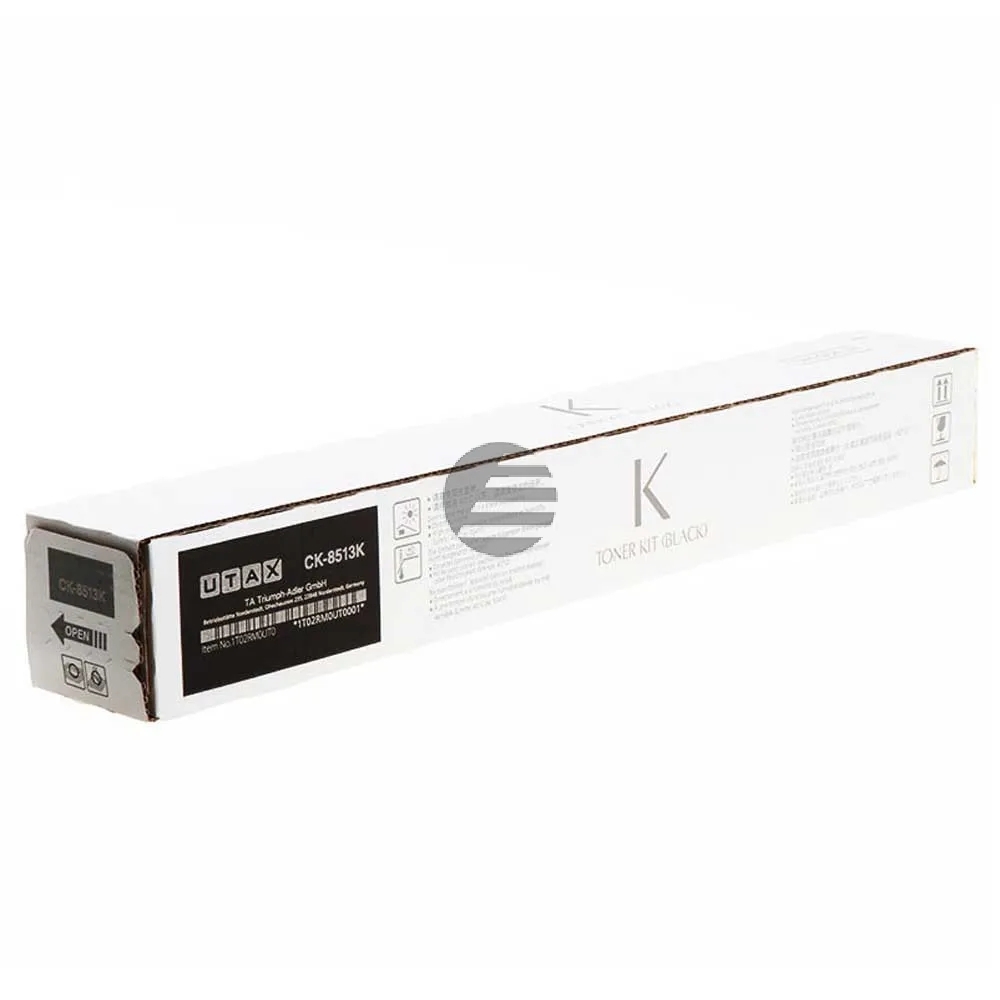 Utax Toner-Kartusche schwarz (1T02RM0UT0, CK-8513K) Utax Toner-Kartusche schwarz (1T02RM0UT0, CK-8513K)
