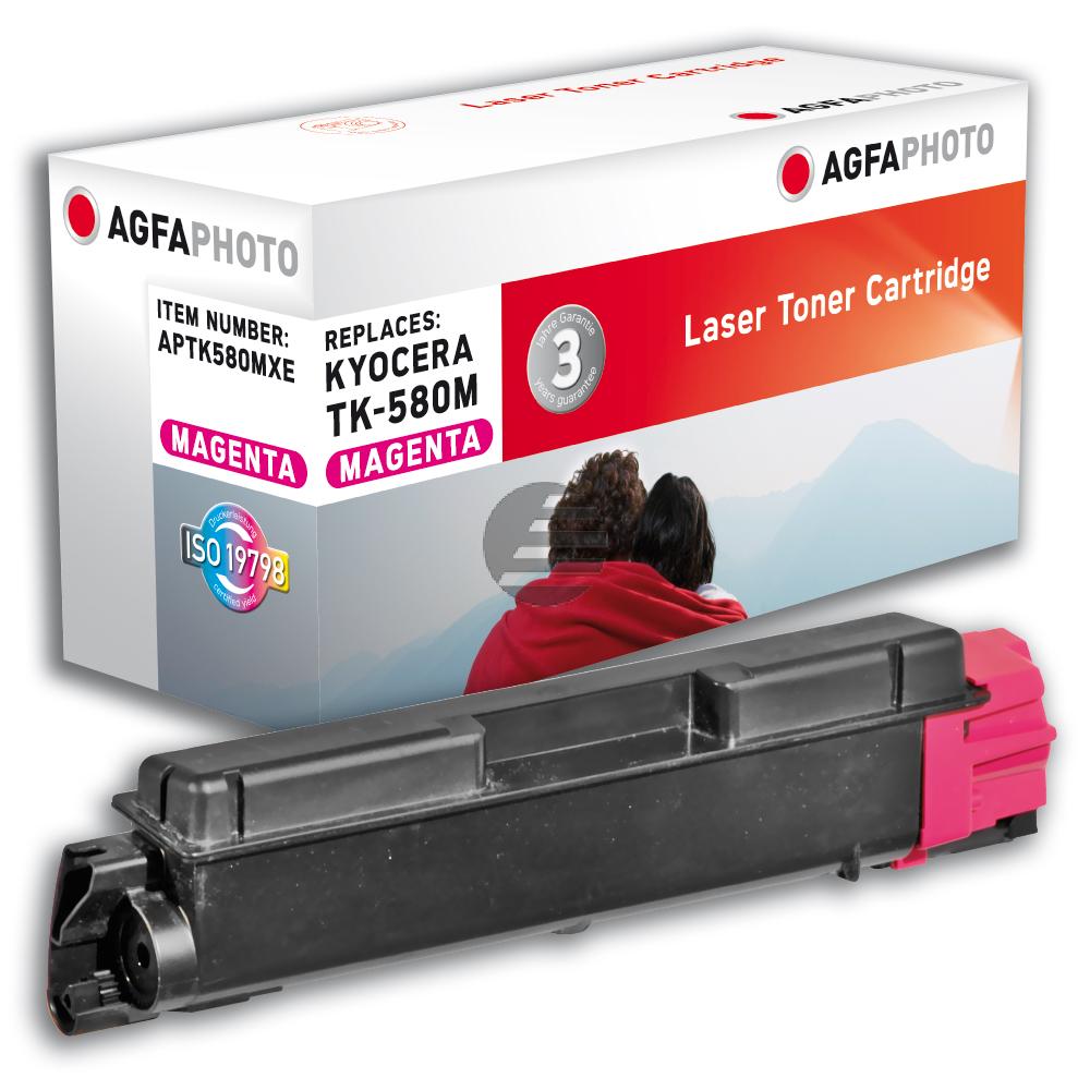 Agfaphoto Toner-Kit magenta HC (APTK580MXE) ersetzt TK-580M