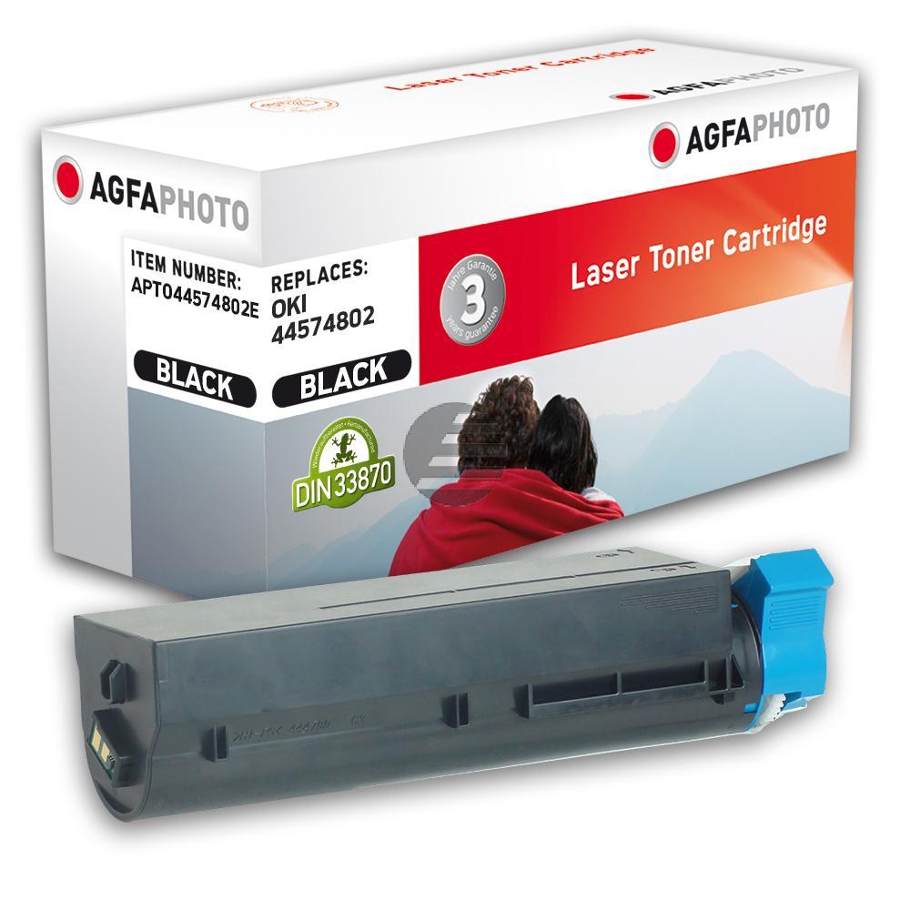 Agfaphoto Toner-Kit schwarz (APTO44574802E) ersetzt 44574802