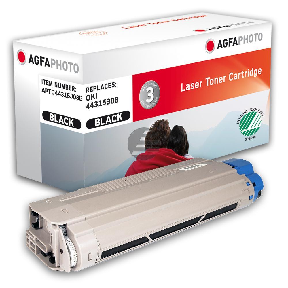 Agfaphoto Toner-Kit schwarz (APTO44315308E) ersetzt 44315308