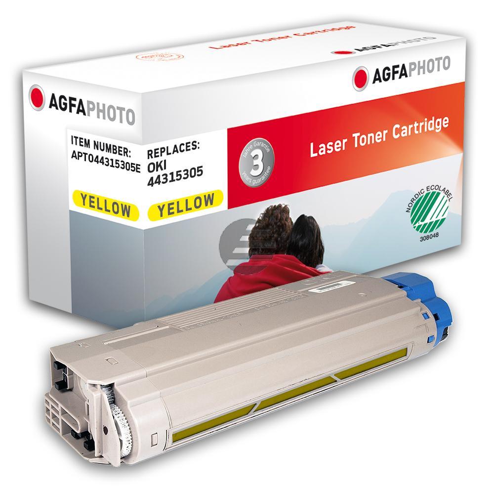 Agfaphoto Toner-Kit gelb (APTO44315305E) ersetzt 44315305