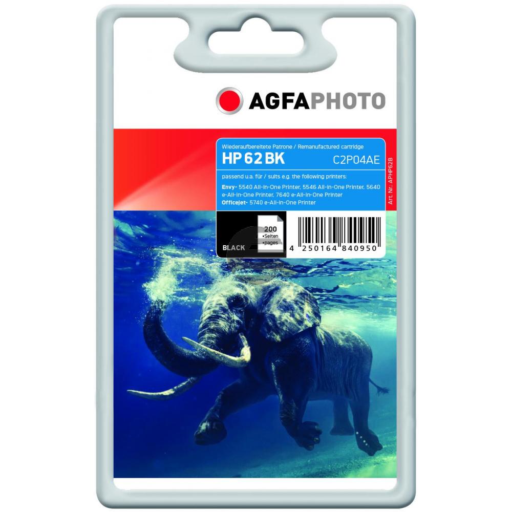 Agfaphoto Tintendruckkopf schwarz (APHP62B) ersetzt 62
