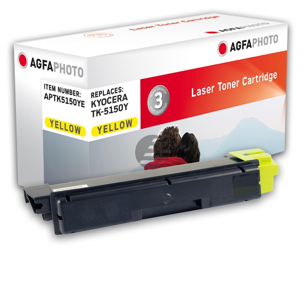 Agfaphoto Toner-Kit gelb (APTK5150YE) ersetzt TK-5150Y