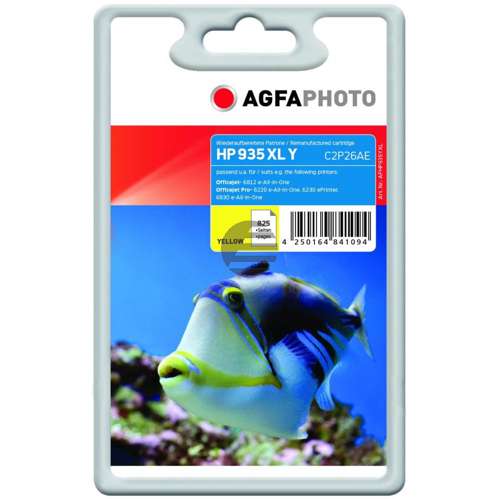 Agfaphoto Tintenpatrone gelb HC (APHP935YXL) ersetzt 935XL