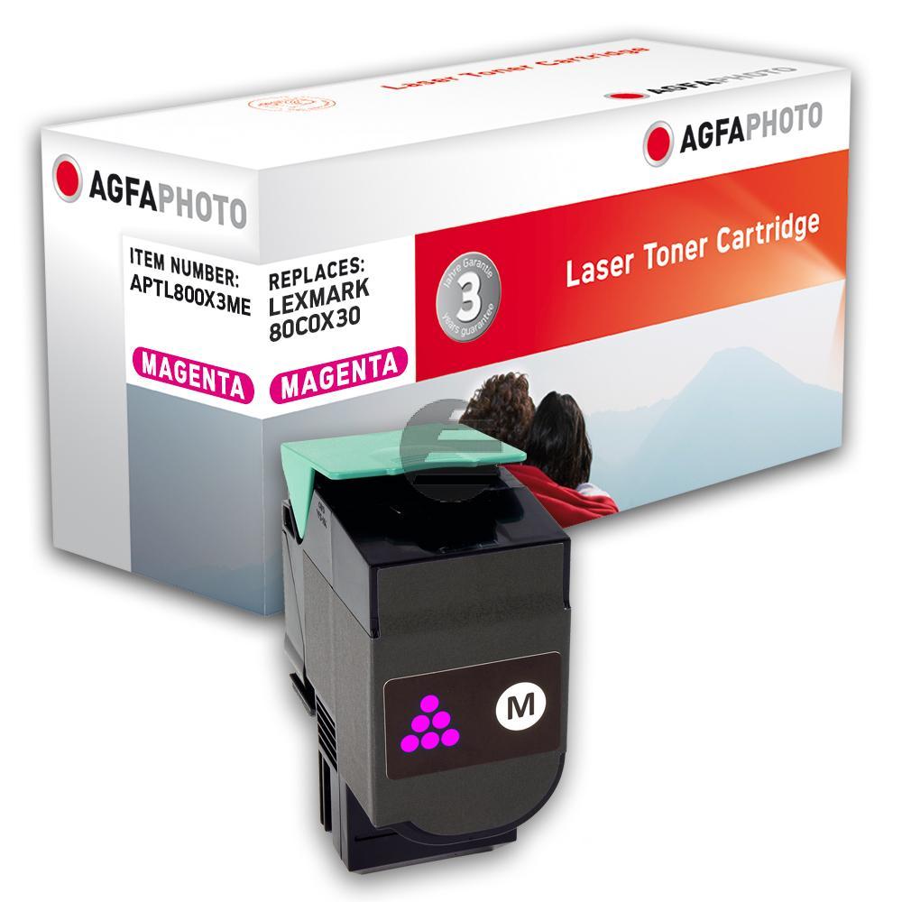Agfaphoto Toner-Kit magenta (APTL800X3ME) ersetzt 800X3