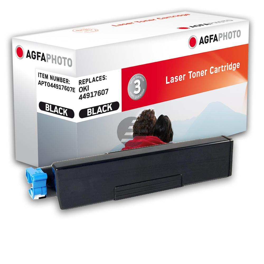Agfaphoto Toner-Kit schwarz (APTO44917607E) ersetzt 44917607