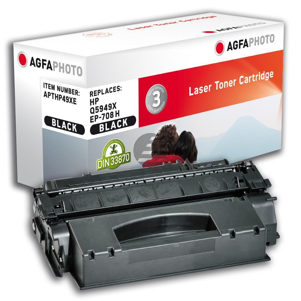 Agfaphoto Toner-Kartusche 2 x schwarz HC (APTHP49XDUOE) ersetzt 49X, 49XD, 708H