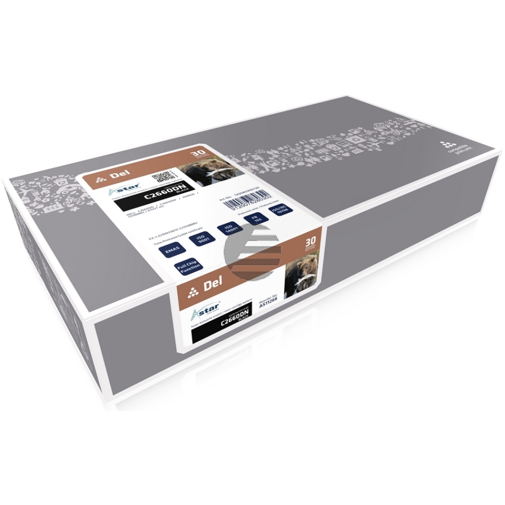Astar Toner-Kit schwarz (AS11266) ersetzt RD80W Astar Toner-Kit schwarz (AS11266) ersetzt RD80W