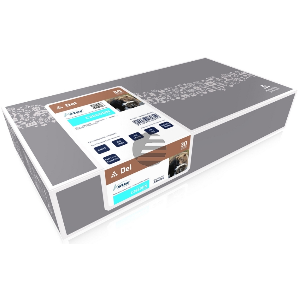 Astar Toner-Kit cyan (AS14266) ersetzt 488NH Astar Toner-Kit cyan (AS14266) ersetzt 488NH