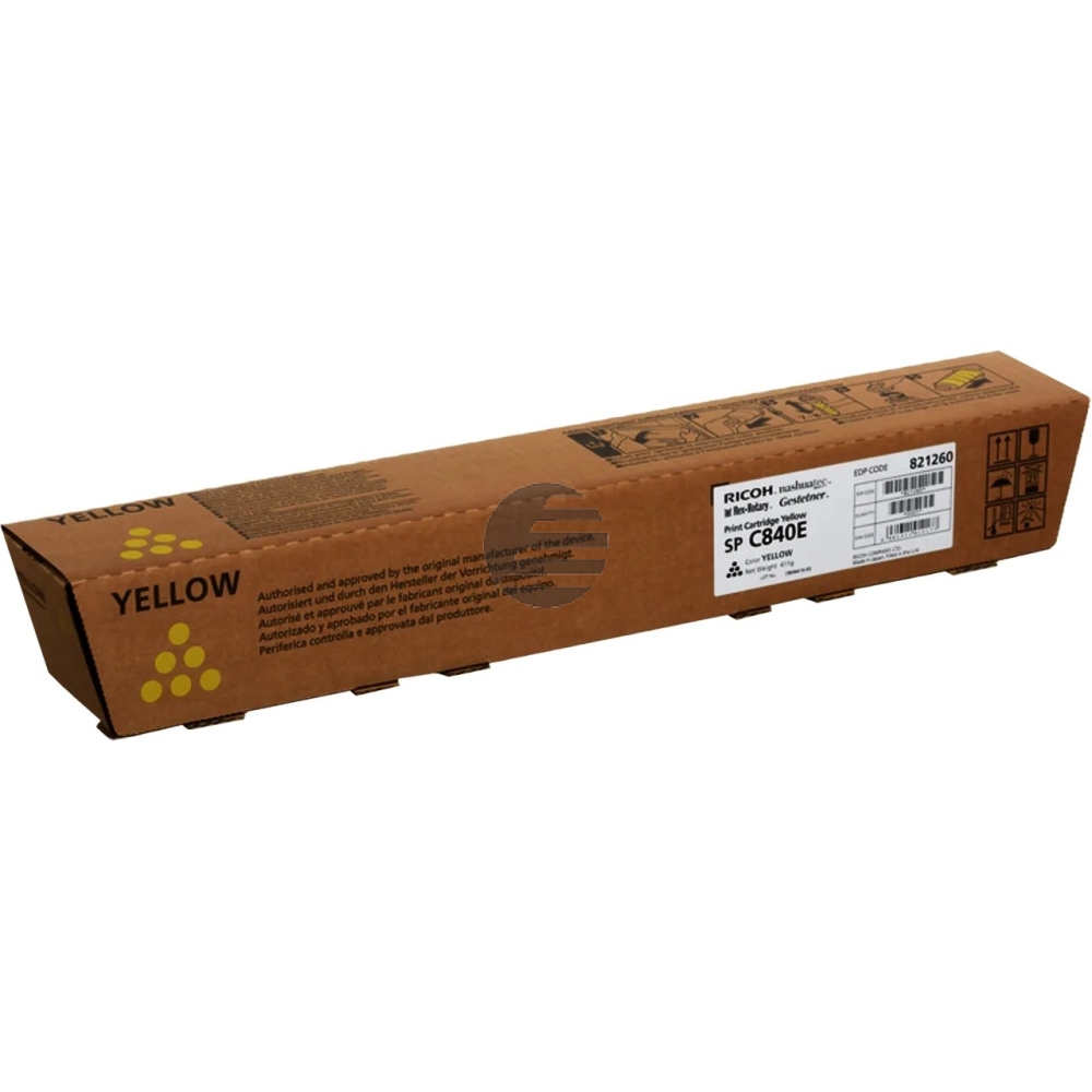 Ricoh Toner-Kit gelb (821260, TYPE-SPC840A)