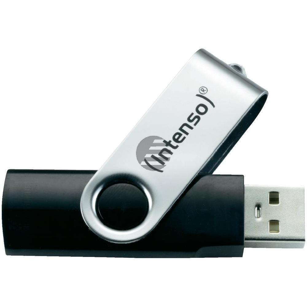 INTENSO USB STICK 2.0 8GB SCHWARZ 3503460 Basic Line