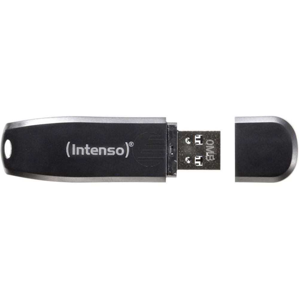 INTENSO USB STICK 3.0 256GB SCHWARZ 3533492 Speed Line