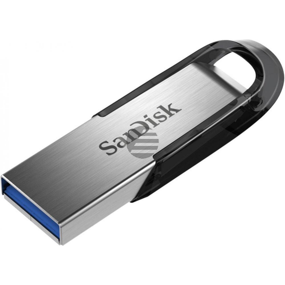 SANDISK ULTRA FLAIR USB STICK 16GB SDCZ73-016G-G46 USB 3.0 silber-schwarz