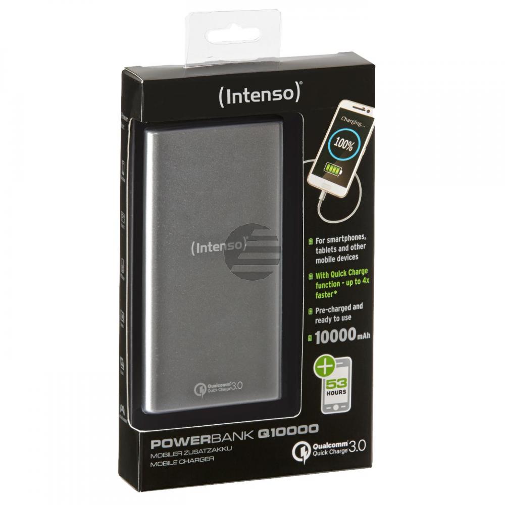 INTENSO POWERBANK Q10000 QUICK CHARGE 7334531 10.000mAh silber