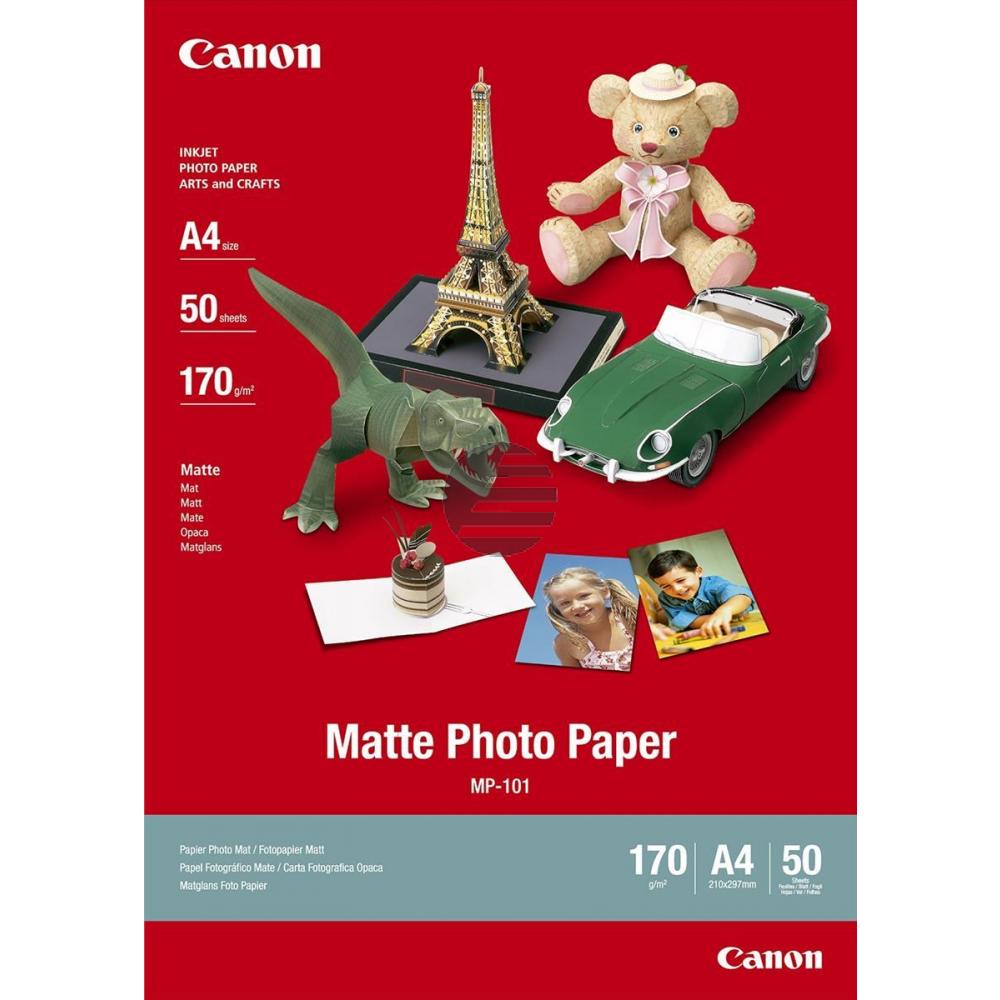 Canon Fotopapier matt 40 Blatt DIN A3 170 g/m² (7981A008)