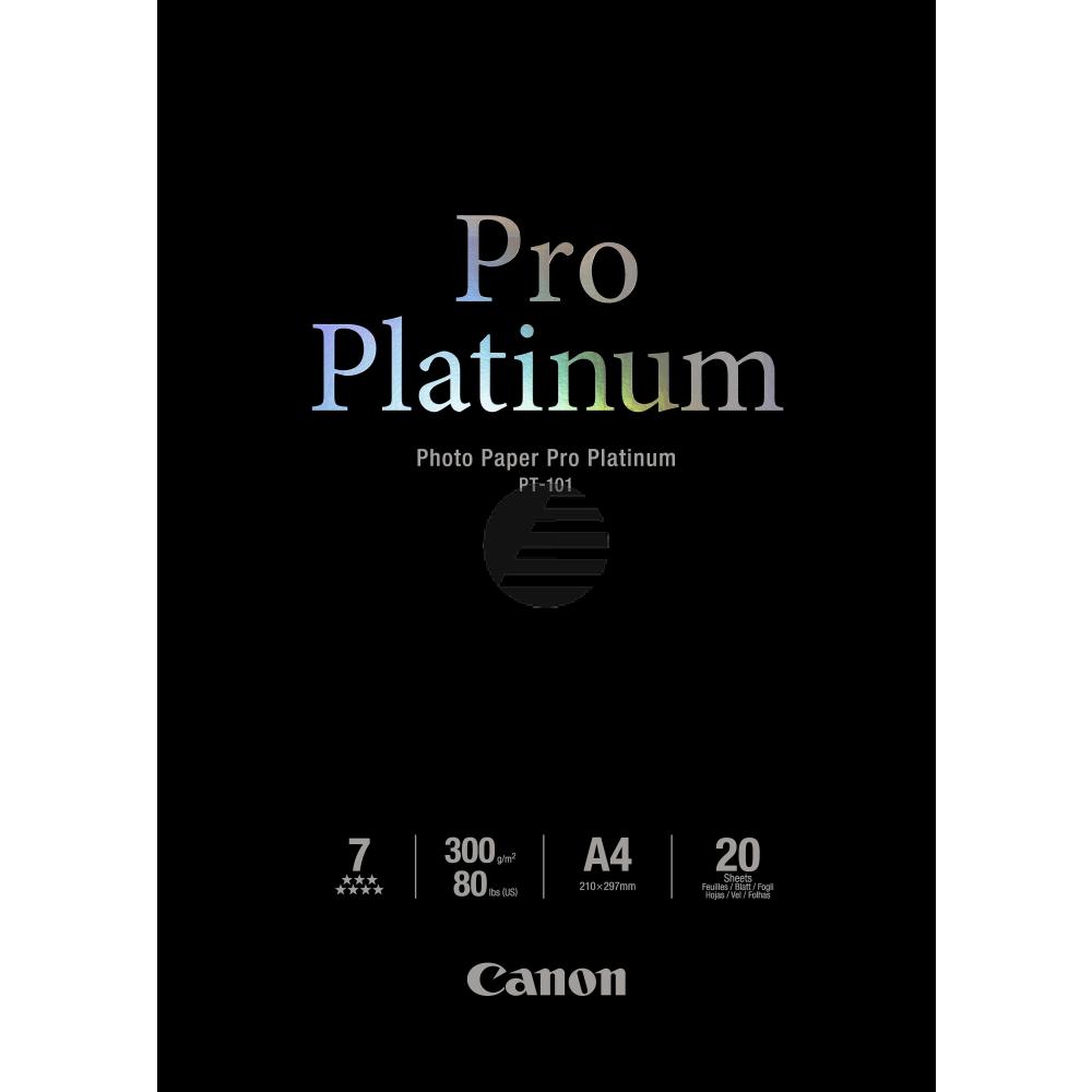 Canon Fotopapier 20 Blatt DIN A4 300 g/m² (2768B016)