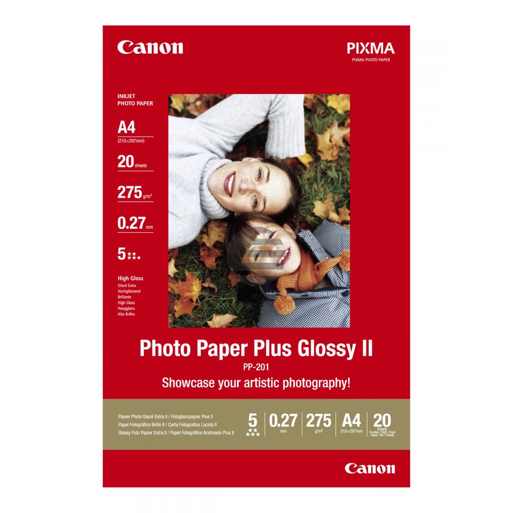 Canon Fotopapier glänzend weiß 20 Blatt DIN A4 275 g/m² (2311B019)