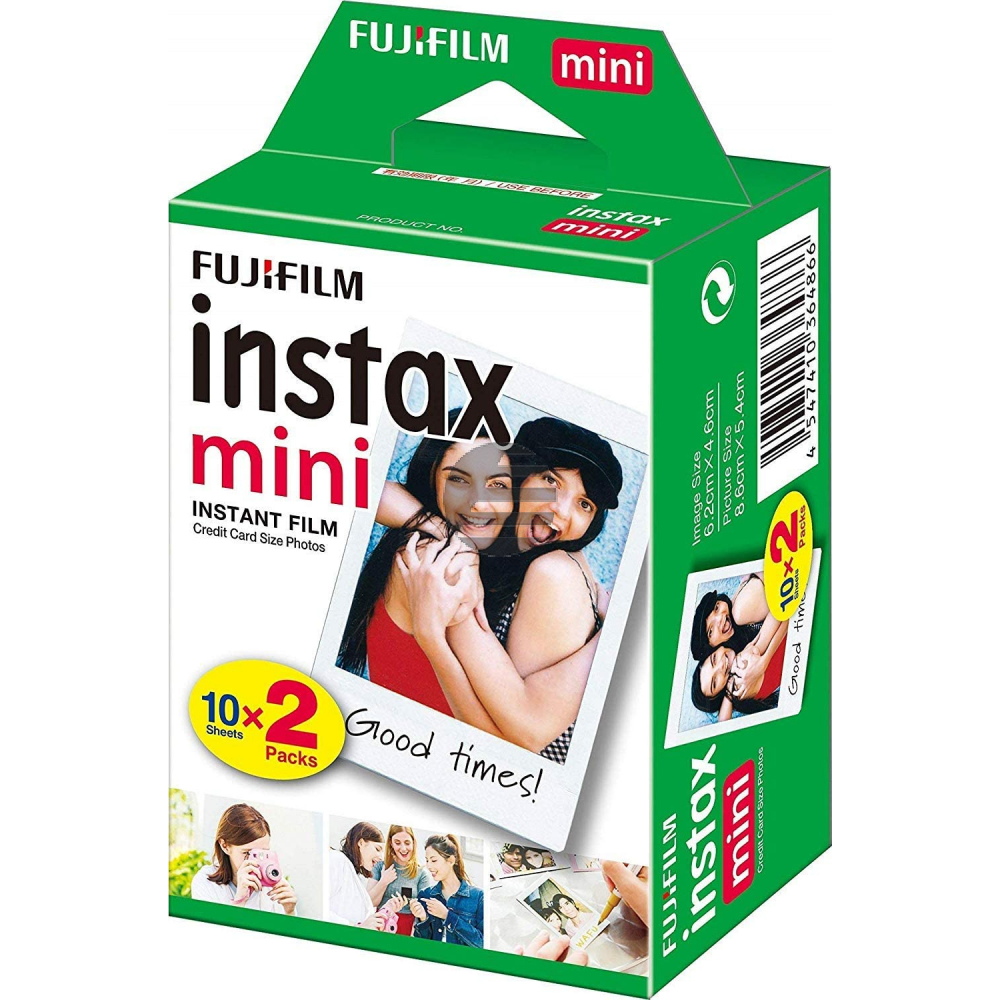 Fujifilm Thermo-Papier-Rolle Instax Mini 2 x weiß (16386016)