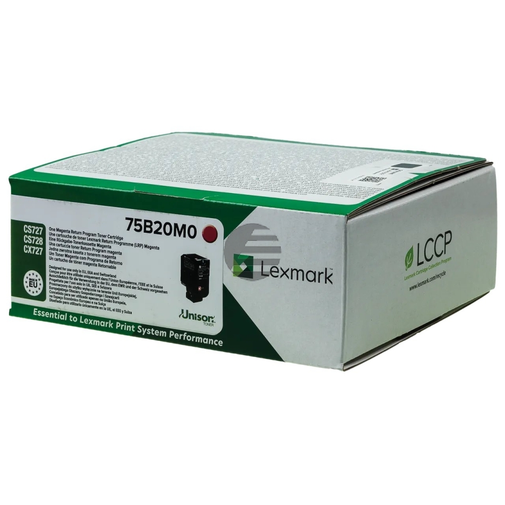 Lexmark Toner-Kit Return Program magenta (75B20M0)