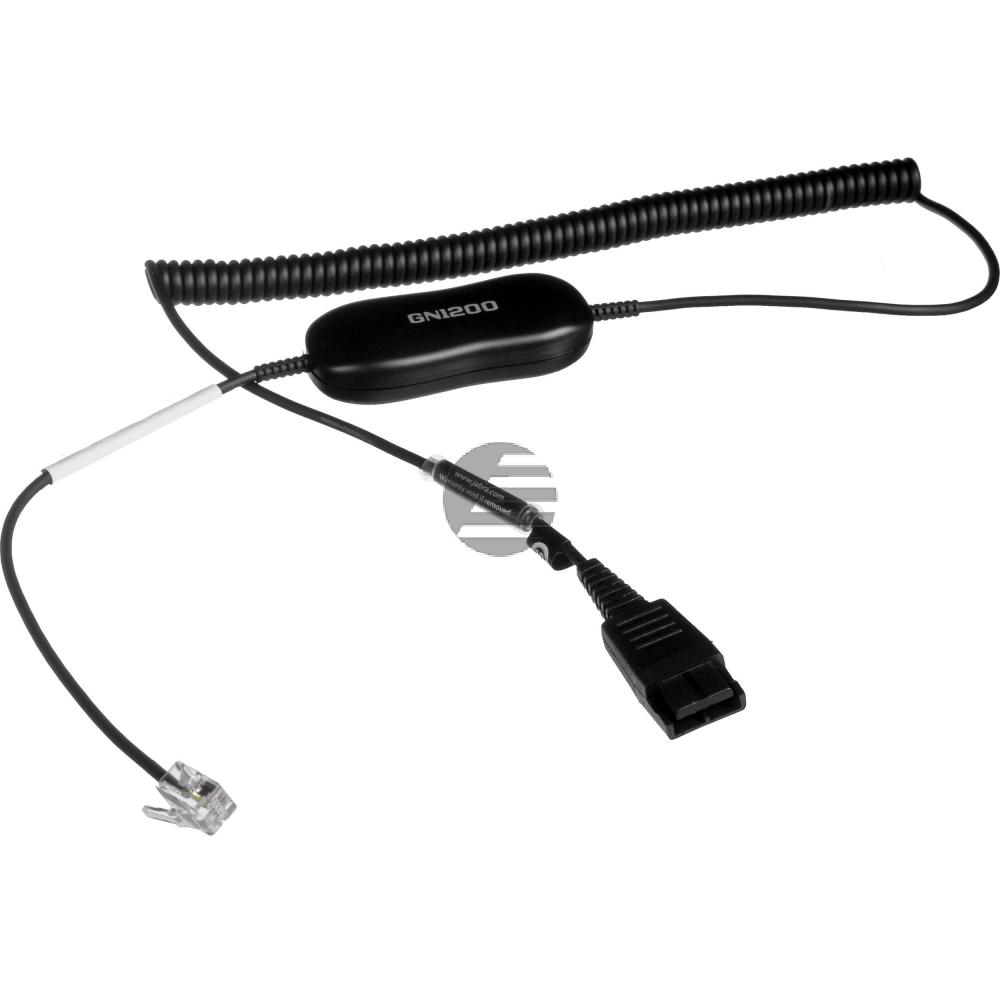 Gn Netcom Smart Cord Headset Kabel 2 Meter