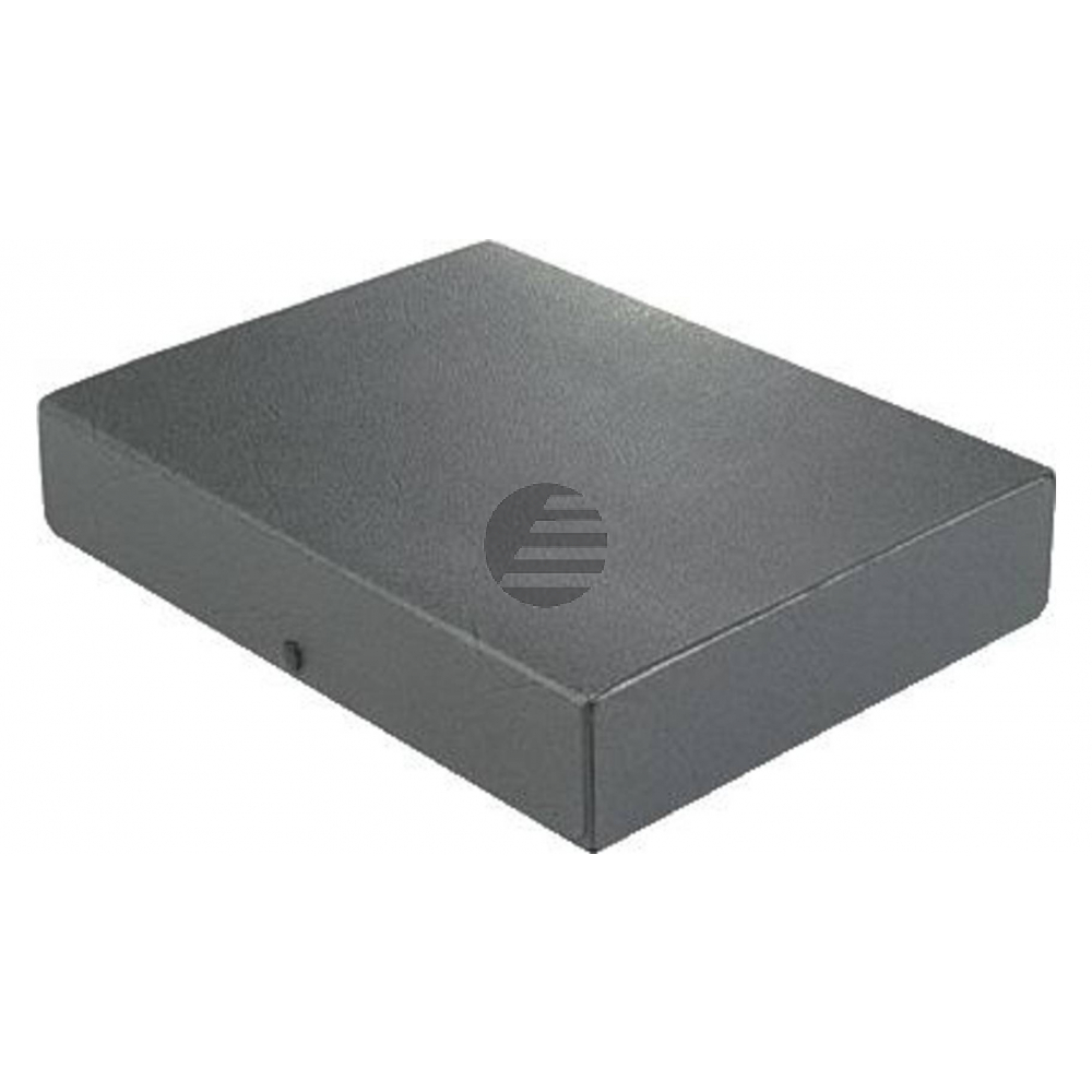 Elba Dokumentenbox schwarz Hartpappe Inh.580 Blatt 315 x 240 x 65mm