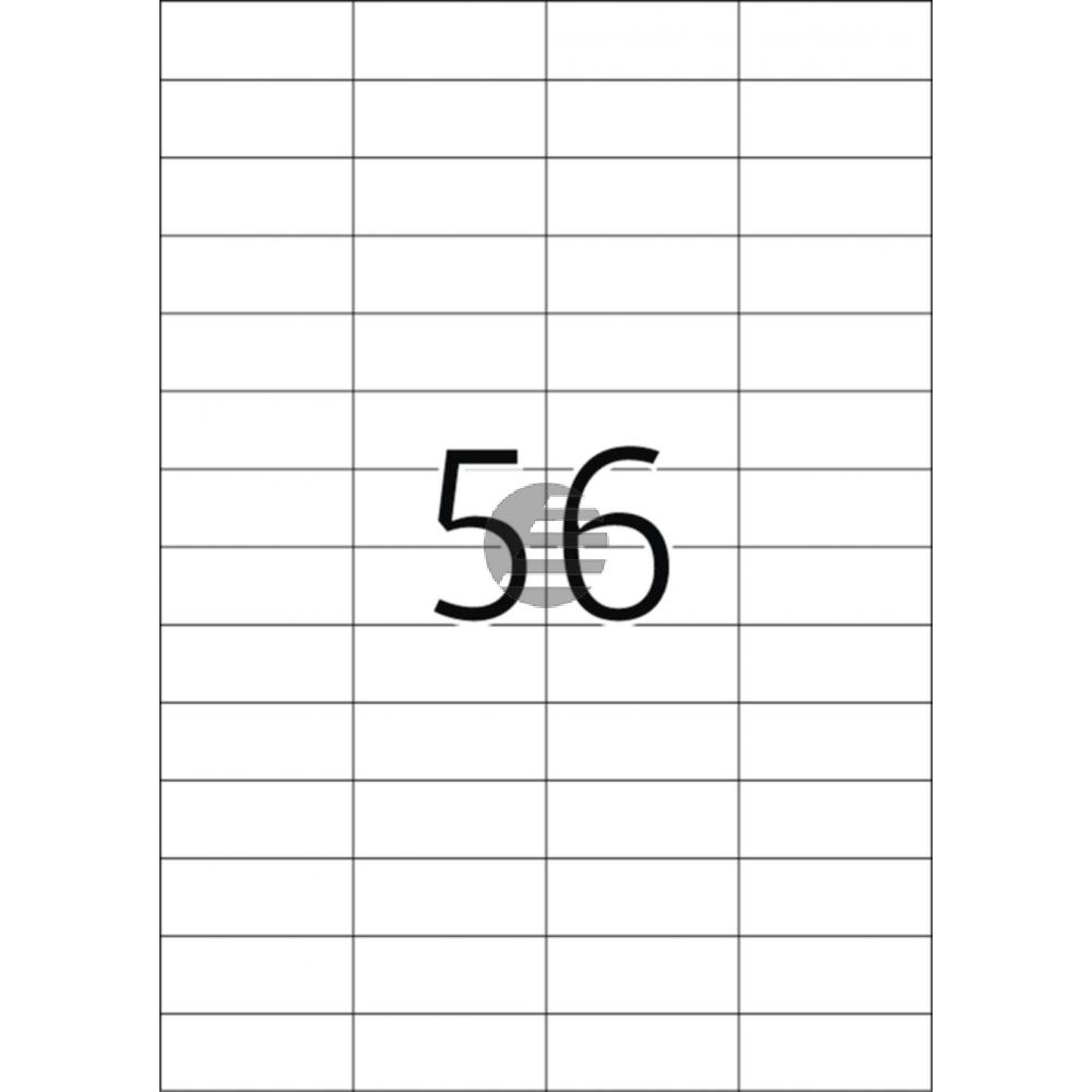 Herma Etiketten Superprint weiß 52,5 x 21,2 mm Inh.5600