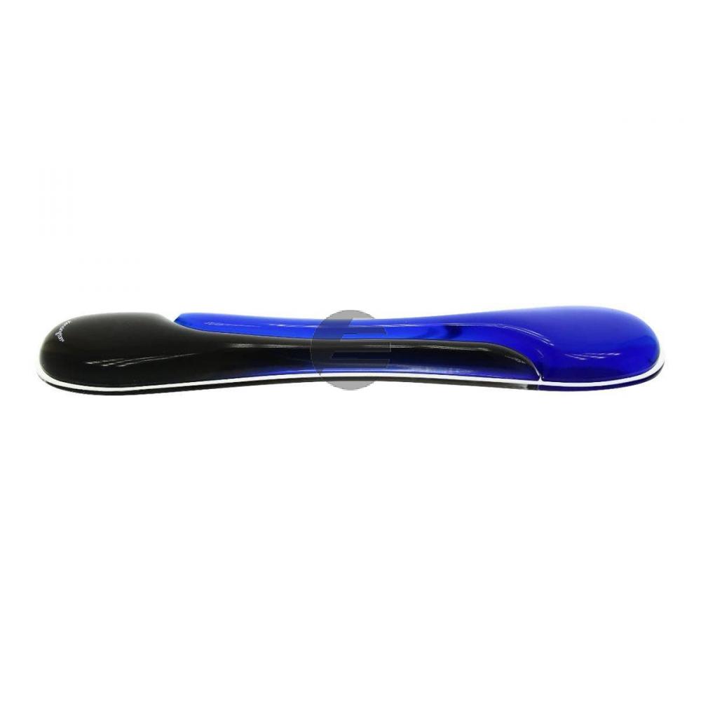 Kensington Handgelenkauflage für Tastatur blau/grau 525 x 100 x 35 mm