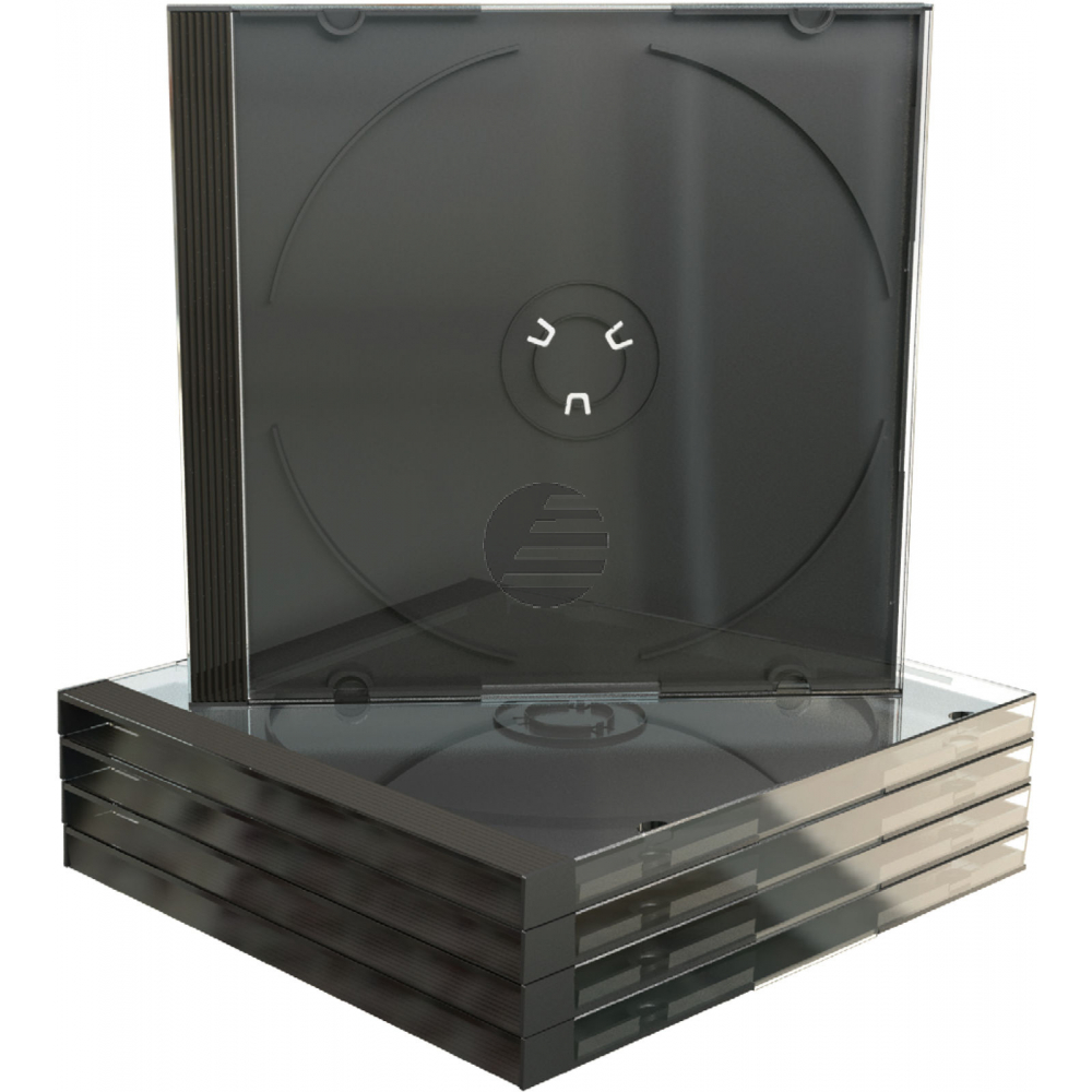 Mediarange CD Jewelcase (5) 10,4 mm black Single Retailpack