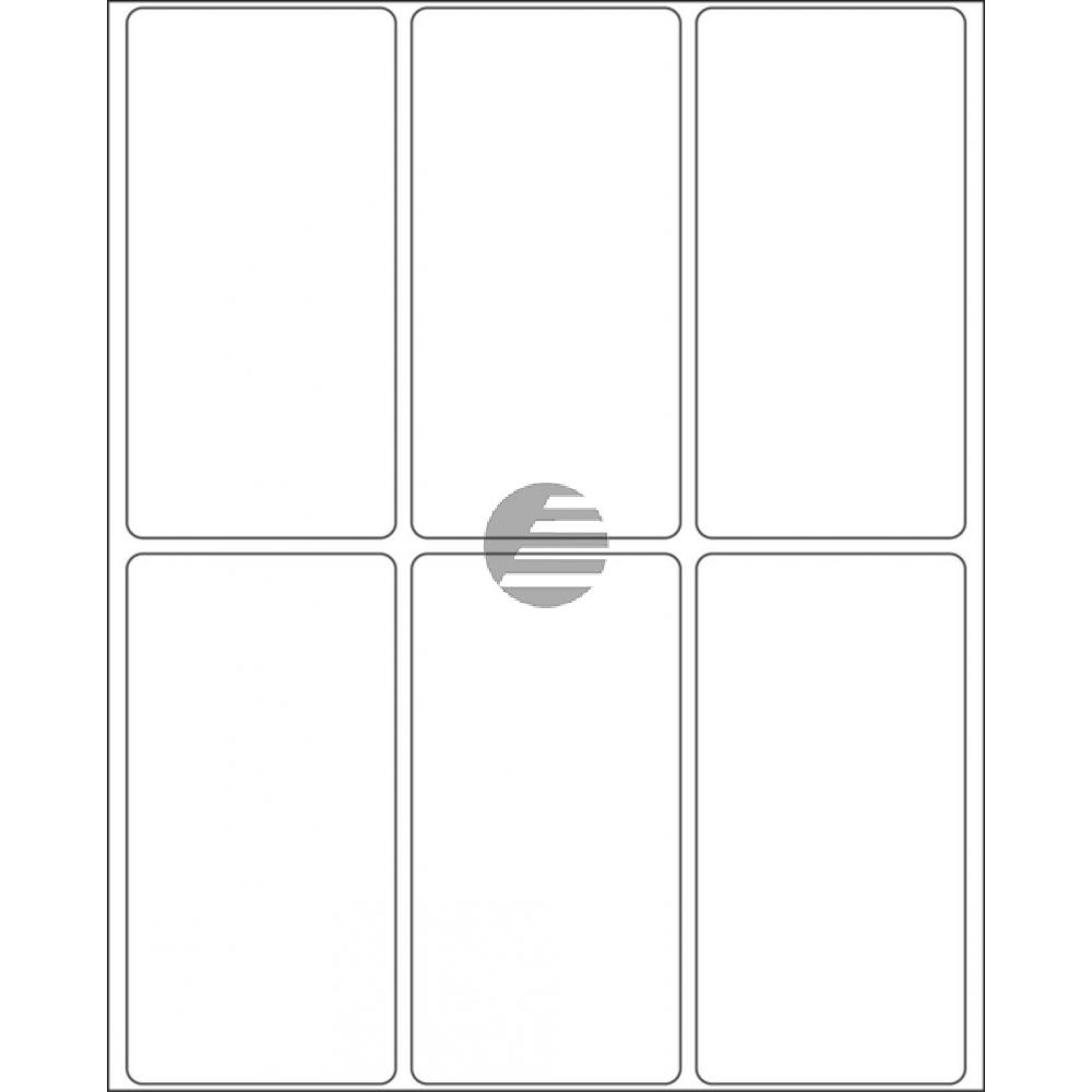 Herma Vielzwecketiketten weiß 34 x 67 mm Papier matt Inh.192
