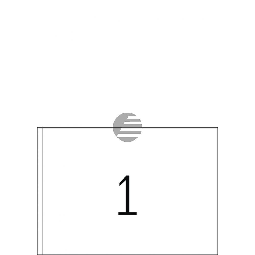 Herma Adressetiketten A5 weiß 148,5 x 205 mm Papier matt Inh.400 Premium Etiketten