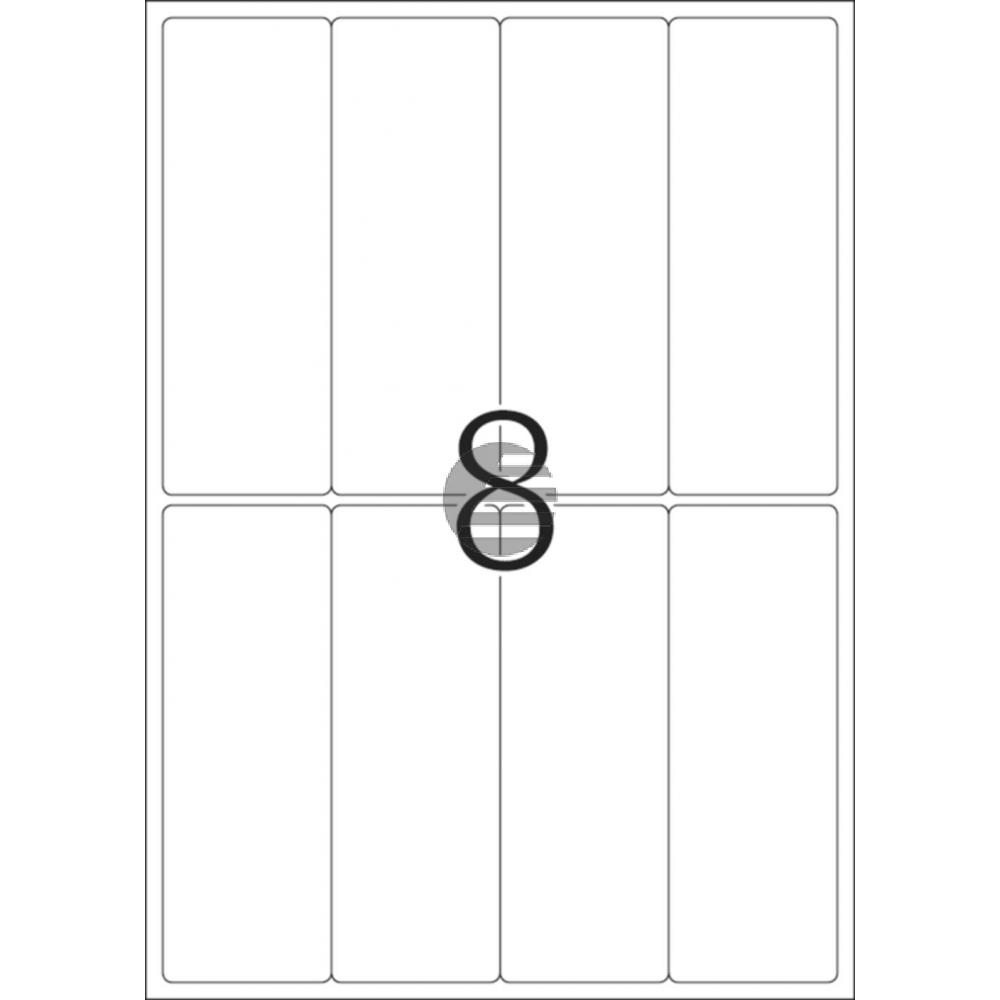 Herma Versandetikett/Warnhin- weis A4 weiß 50 x 142 mm Papier matt Inh.200