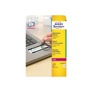 AVERY ZW. Etiketten 63,5Ă—33,9mm L6146-20 non perm. 480 StĂĽck
