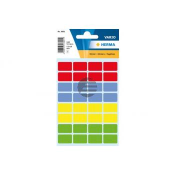 HERMA Etiketten 12×19mm 3631 ass. 160 Stück