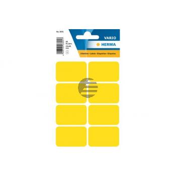 HERMA Etiketten 26×40mm 3691 gelb 40 Stück