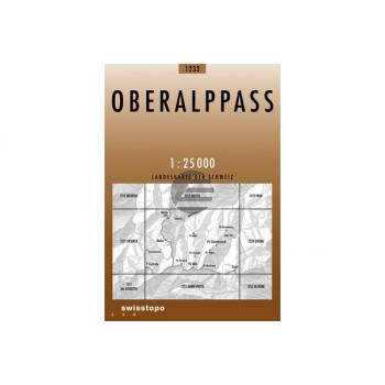 SWISSTOPO Landkarte 1232 Oberalppass 1:25'000