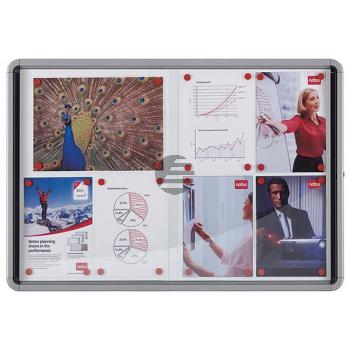 NOBO Pacifik Schaukasten 6xA4 1902578 692x752x45mm