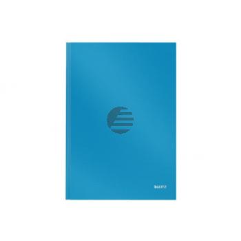 LEITZ Notizbuch Solid, Hardcover A4 46650030 liniert hellblau