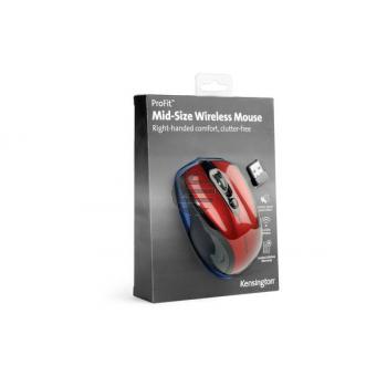 KENSINGTO Pro Fit Mouse K72422WW kabellose rubinrot