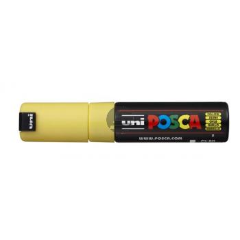 UNI-BALL Posca Marker 8mm PC8K gelb, Keilspitze