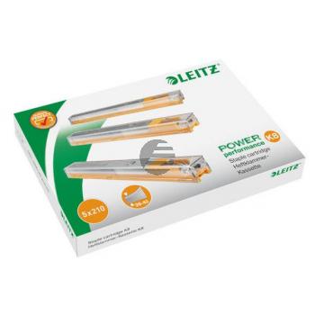 LEITZ Heftklammer-Kassette K8 4mm 55920000 gelb, Schachtel à 1050 Stk.